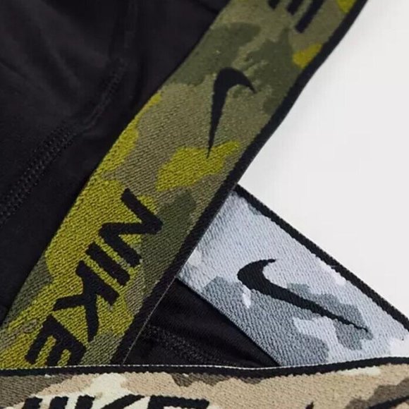 NIKE Dri-FIT Essential Cotton Stretch Camo Jockstrap 3 Pack Men's - Picture 2 of 4